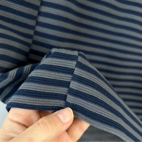 MADEWELL Mini Skirt Womens Size Medium Striped Casual Preppy Academia Twee Chic - Picture 3 of 6